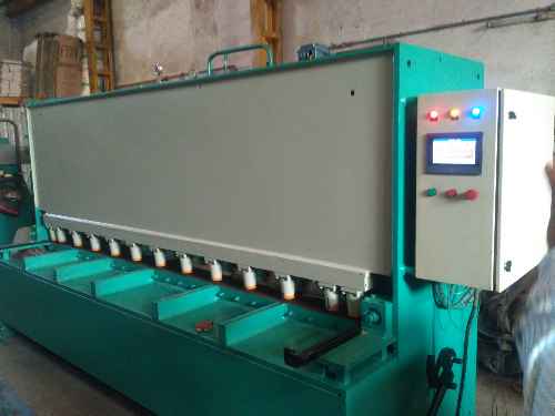 Nc Controlled Hydraulic Shearing Machine