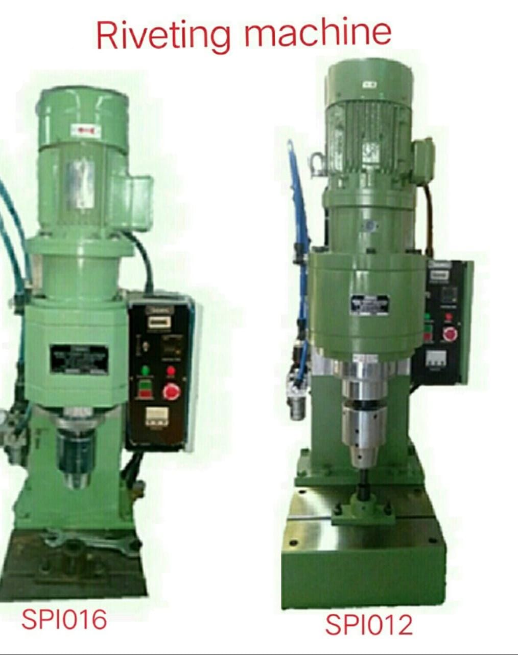 SPI006 And SPI012 Riveting Machine
