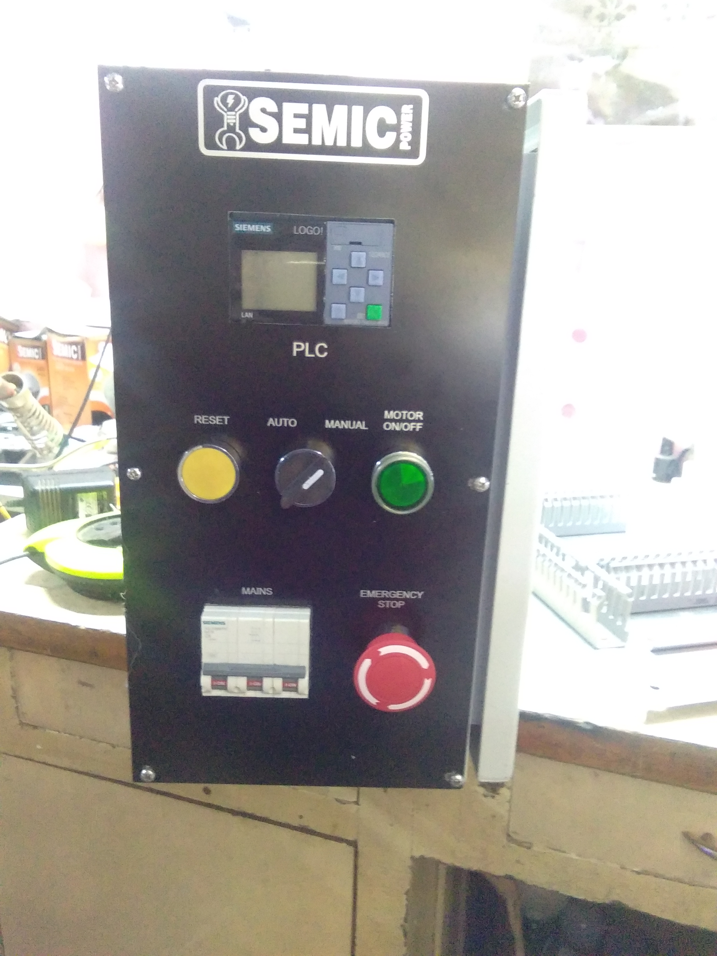 Standard PLC Control Panel