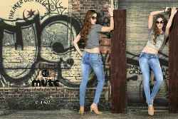 Ladies Skinny Jeans, Waist Size : 28, 30, 32, 34, Wash Care : Hand Wash, machine Wash - Elfe Clothing