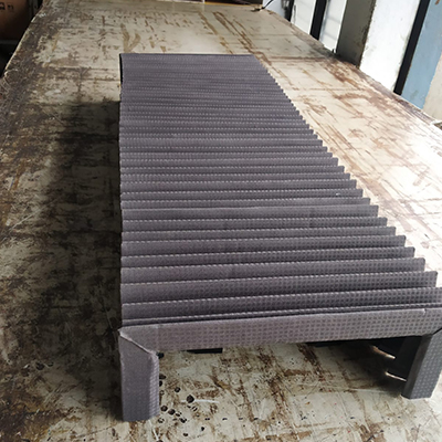 Black Pu Coated C Type Fabric Bellows