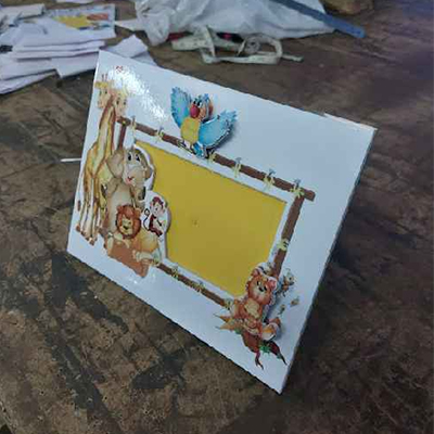 Photo Frame In Foam Board