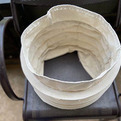 Round Stitched Type Canvas Bellows