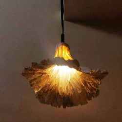 Fluorescent Metal Wheel Hanging Light - Brahmani Lights