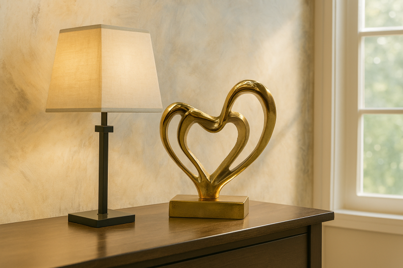 Aluminium Decor Heart