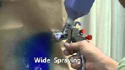 Trio-make Aluminium Forged Hvlp Gravity Feed Spray Gun - Triologics Surface Coatings Pvt Ltd