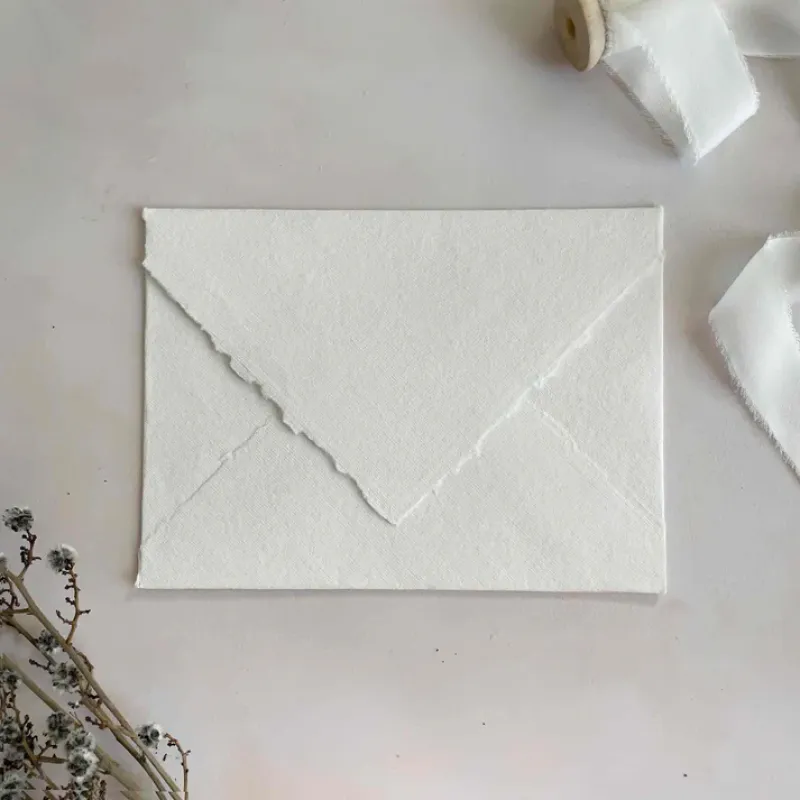 Deckle Cotton Envelopes