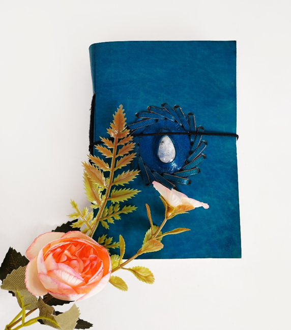 Embossed Handmade Leather Diaries