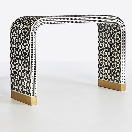 Bone Inlay Modern Antique Handmade
