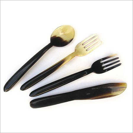 Buffalo Horn Spoon Set