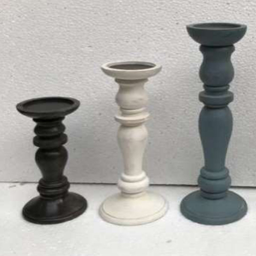 Wooden Candle Holder