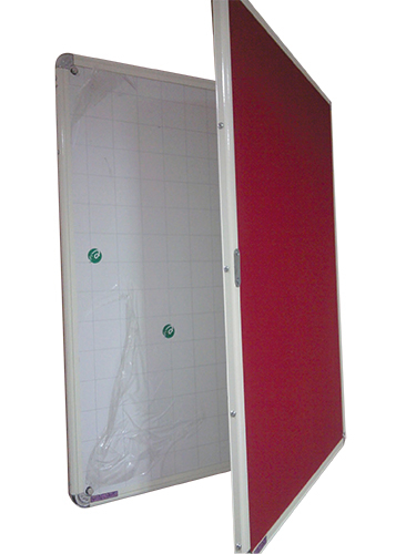 Folding Notice Board