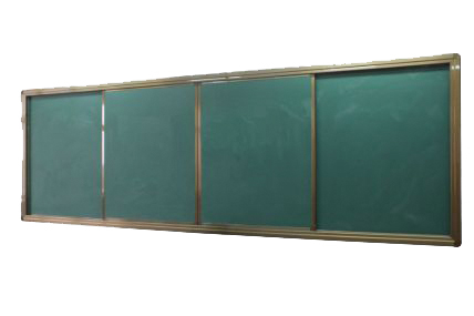Green Horizontal Sliding Writing Board