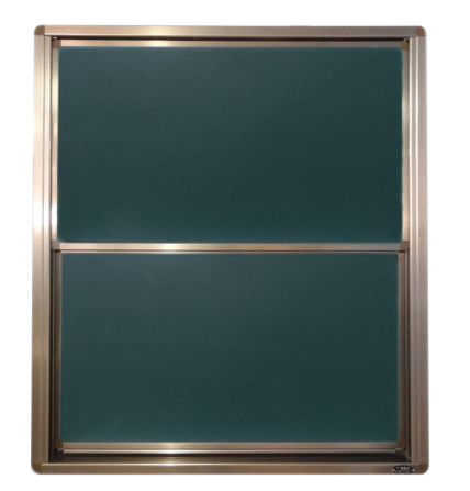 Vertical Sliding Green Writing Board