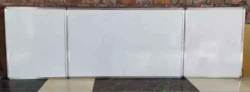 White Horizontal Sliding Board