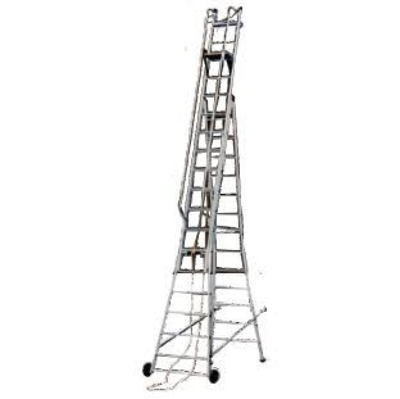 Aluminium Self Supporting Extension Ladder 1 Inch Pipe