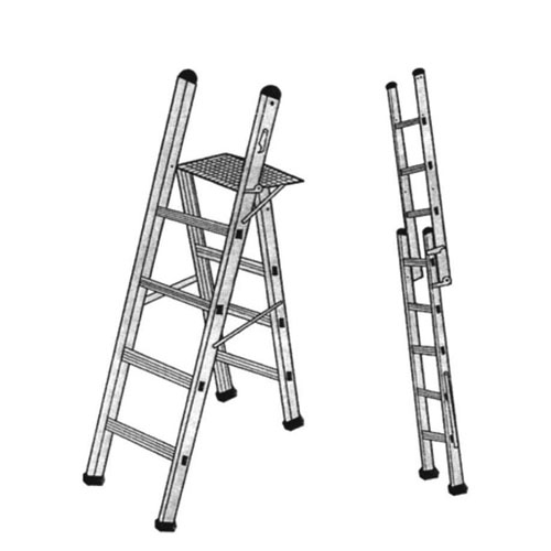 Aluminium Stool Cum Ladder Step