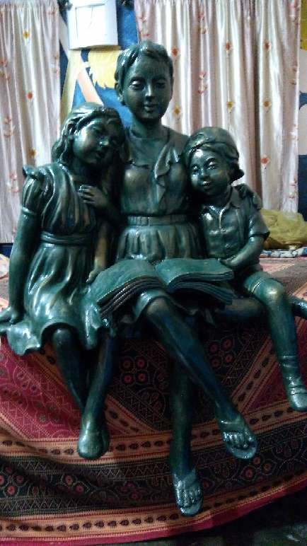 3 Beby Fiber Glass Statue