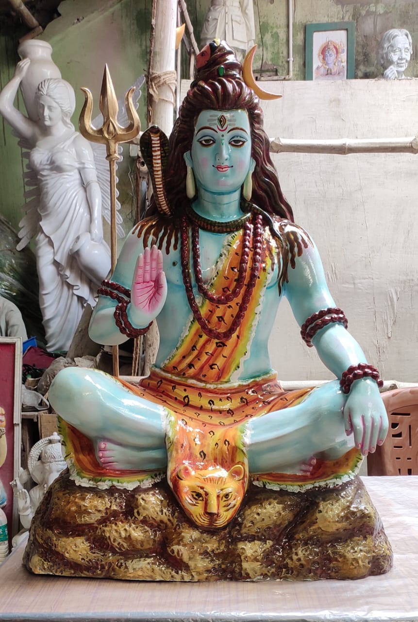 Lord Shiva Fiber Glass Statue