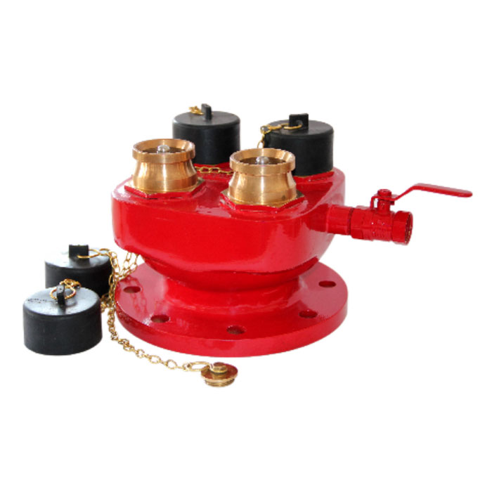 Four Way Inlet Breeching Dre-4w