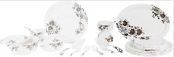 D.artseller Brown Bronze/kaansa Dinner Sets (6 Piece) - Dhruvit Marketing