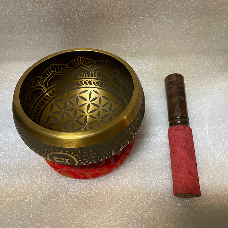 CSB-5A Casted Singing Bowl With Cushion And Mallet