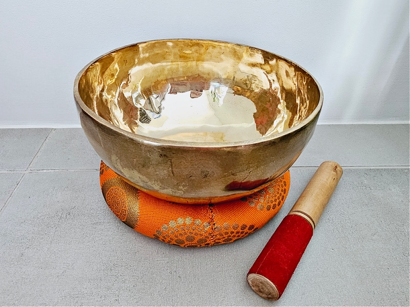 Tibetan Casted Singing Bowl-Plain