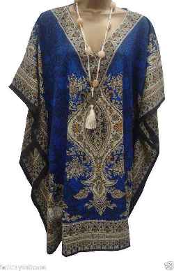 Kaftan, Colour : Green and Blue, Colour : Green,  Blue,  etc - VR International