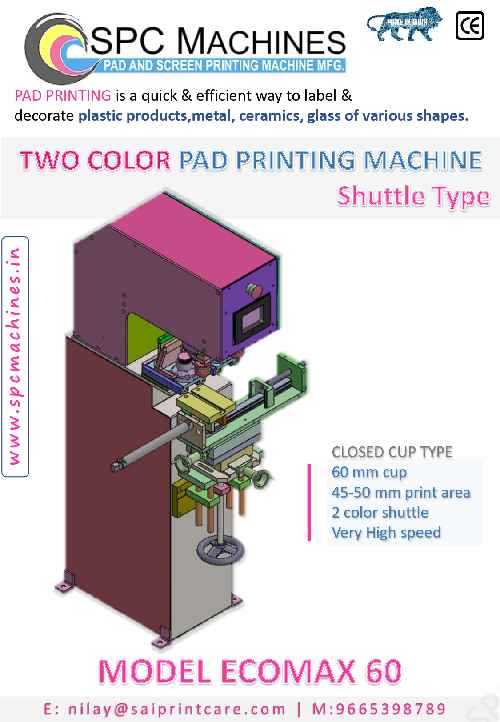 Double Color Pad Printing Machine