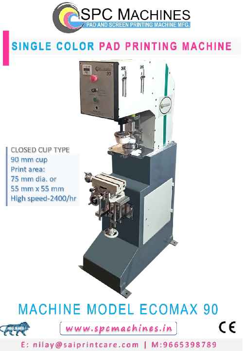 Single Color Closed Cup Pad Printer