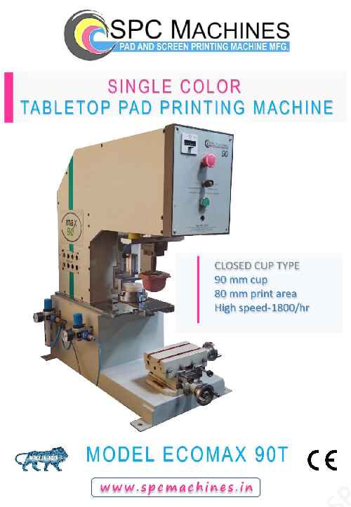 Single Color Desktop Pad Printing Machine