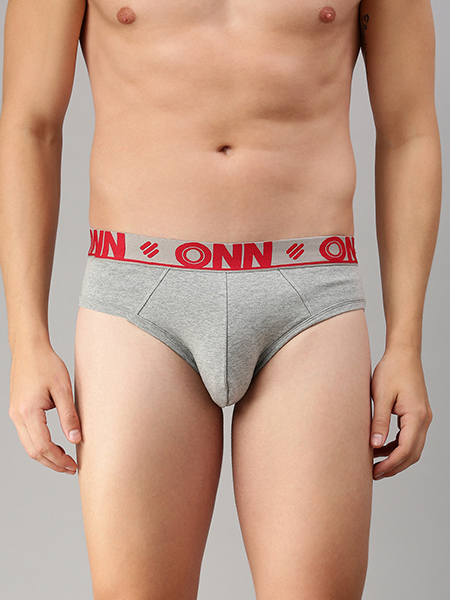 Cotton Soft Waistband Men's Mid Rise Brief