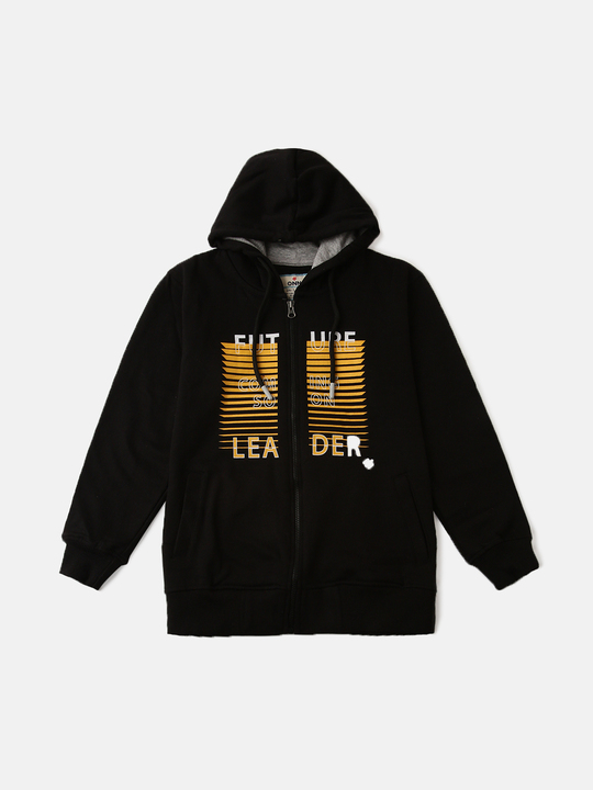 Printed Hoodie Jacket