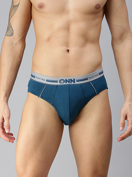 Soft Cotton & Micro-Modal Men's Mid-Rise Fashion Brief