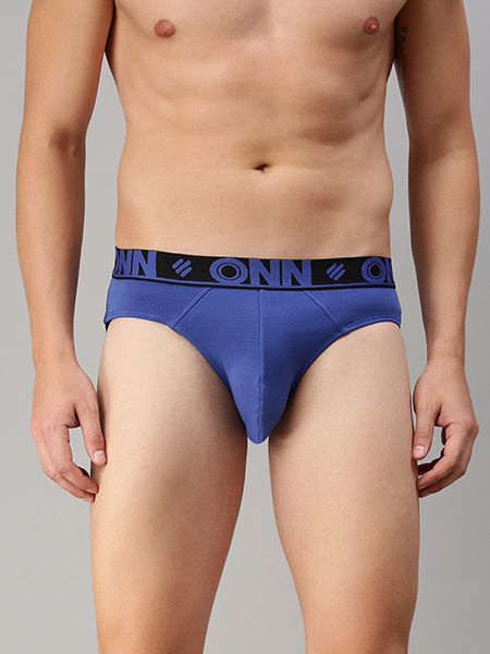 Soft Cotton Men's Mid Rise Bikini Brief