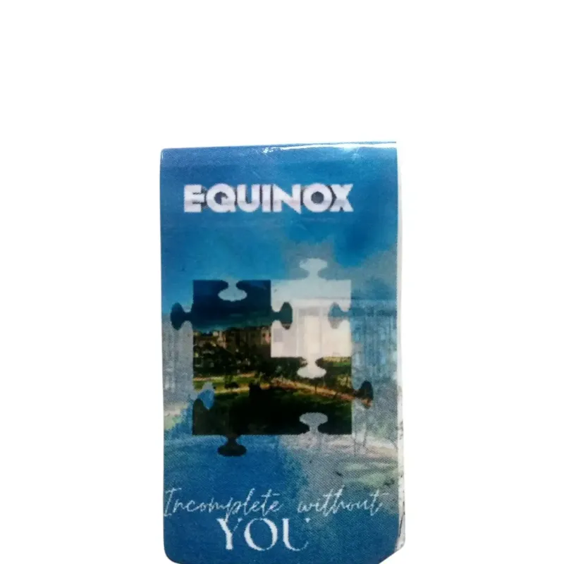Magnetic Bookmark Blue Design