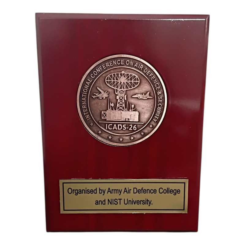 Medal Coins Wooden Momento