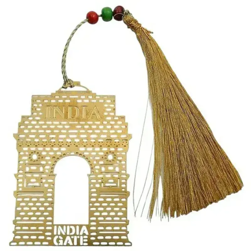 Metal Bookmark India Gate Design