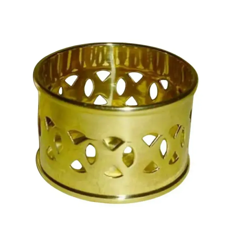 Metal Jali Cut Napkin Ring