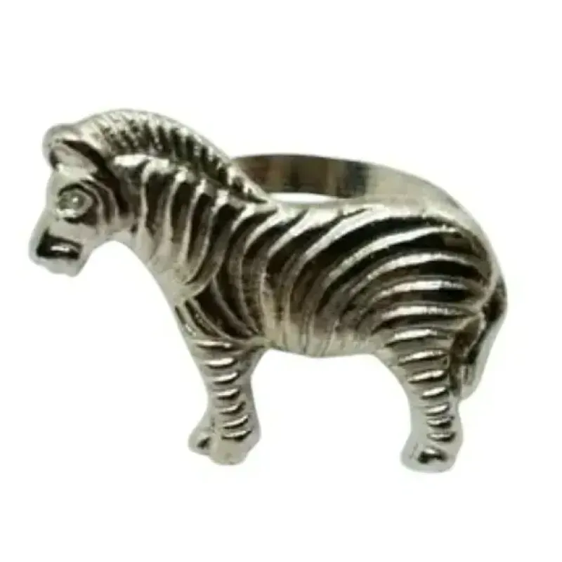 Napkin Ring Zebra Design