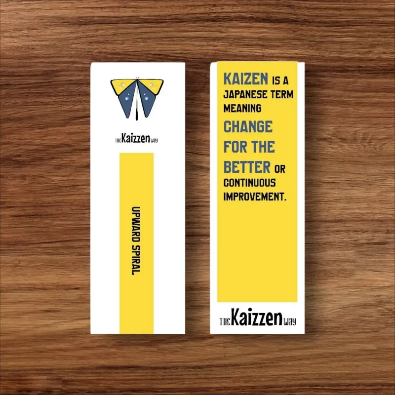 Printed Paper Bookmark With Logo