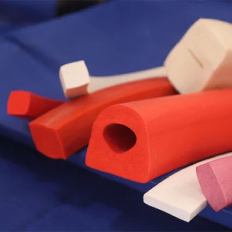 Silicone Rubber Sponge Square Strip Gasket