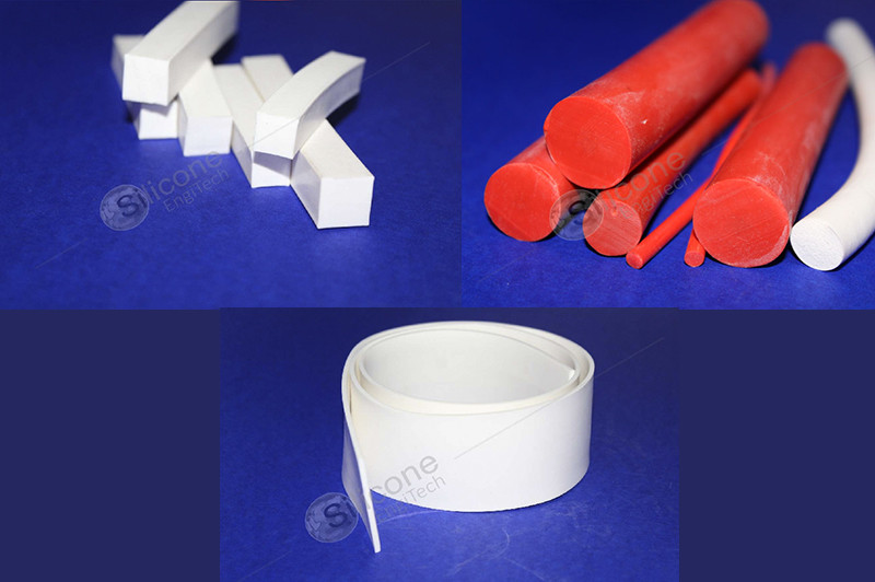 Silicone Rubber Square, Strip & Cord
