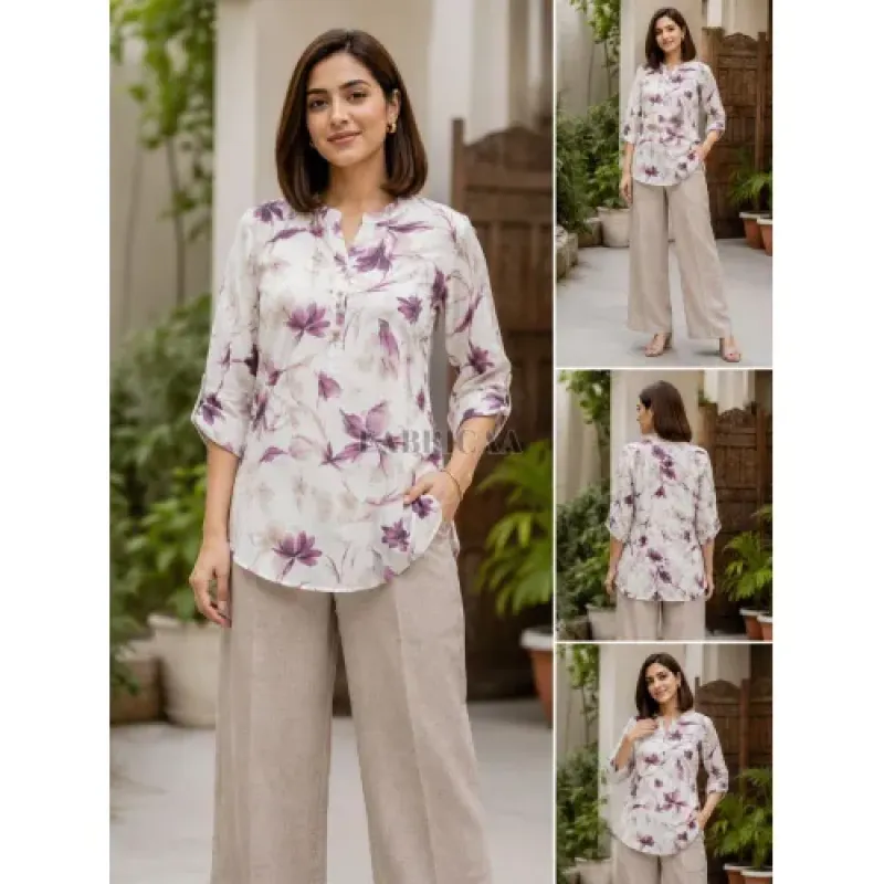 Rayon Printed Top