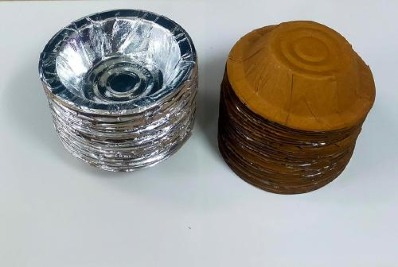 Premium Silver Laminated Dona