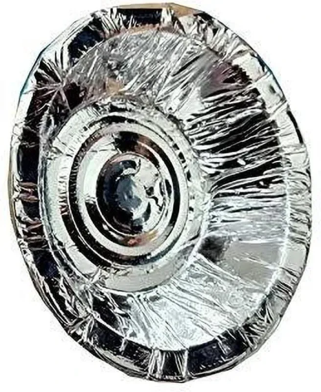Silver Coated Paper Dona