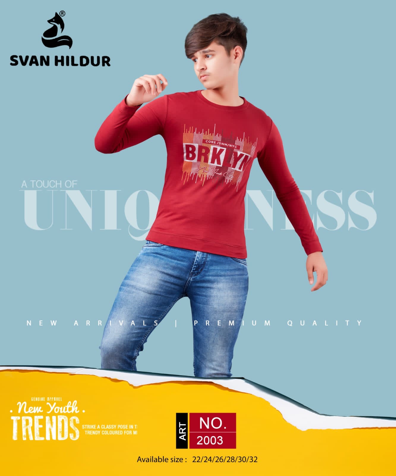 Stylish Full Sleeve Kids T-Shirt