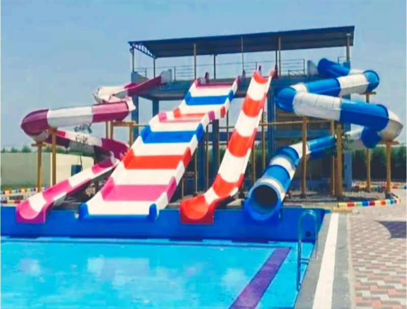 FRP Swimming Pool Slide