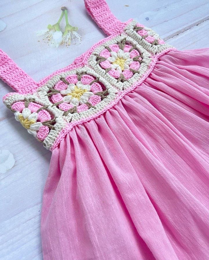 Crochet Kids Dress