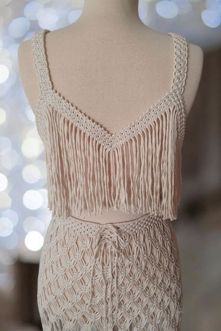 Macrame Dress